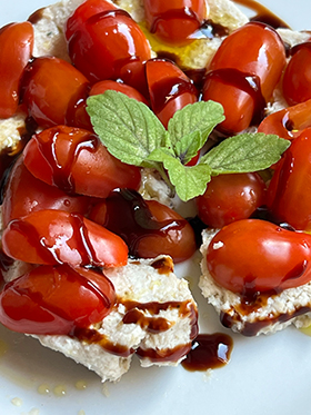 Ausprobiert - veganer Mozarella