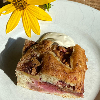 Apfelkuchen satt