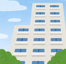 マンションの外観イラスト