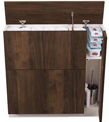 トイレ用小物収納棚