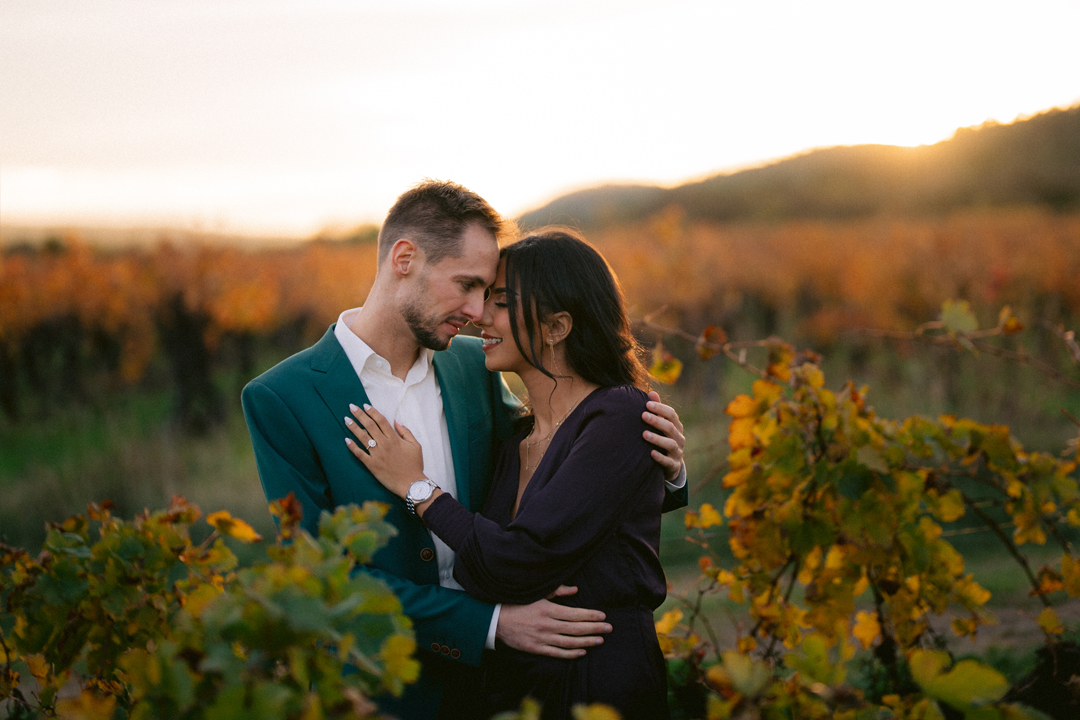 Demande en Mariage Automnale dans le Gard