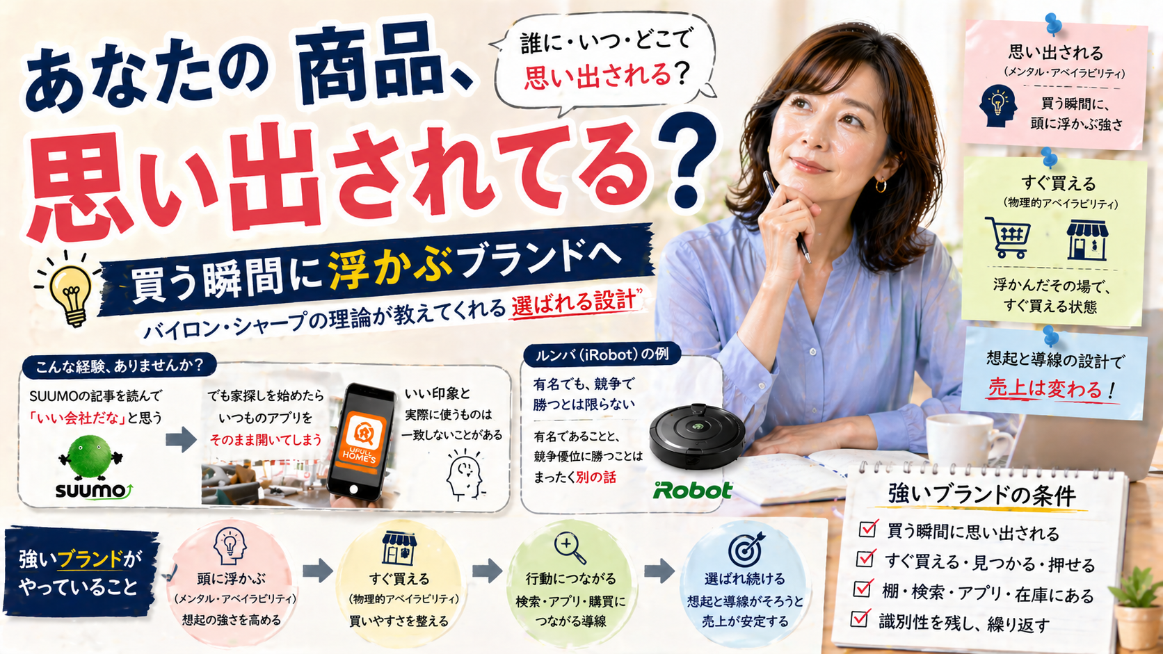 売れるブランドは、なぜ「思い出される」のか？