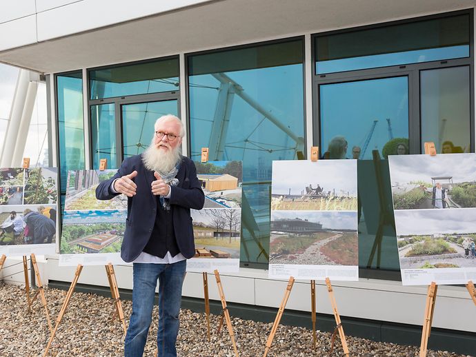 John Langley, Preisrichter und Gartenbotschafter der Loki Schmidt Stiftung (Bild: BUE)
