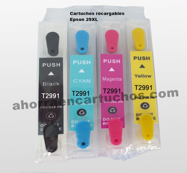 Epson 29XL Serie Fresa Multipak Recargable - Ahorra en Cartuchos