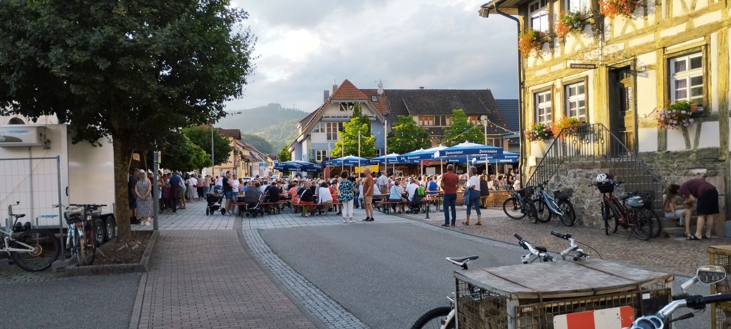 Soirée taverne Biberach 500m (uniquement en août)