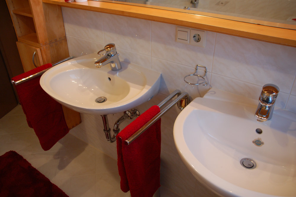 Two sinks