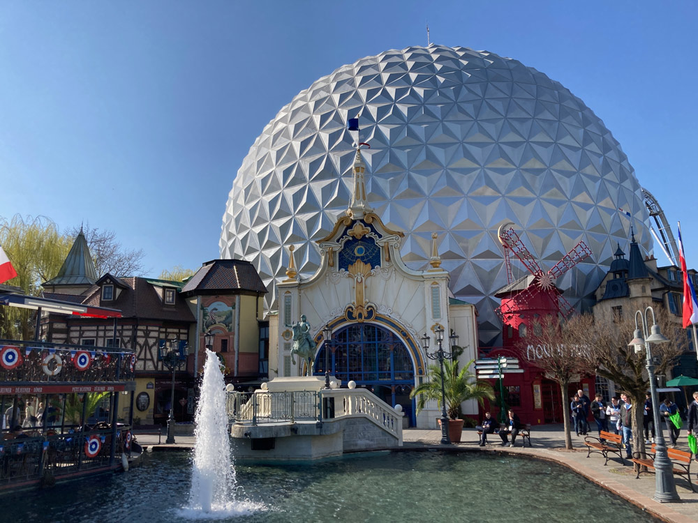 Europapark in Rust op 45 minuten afstand