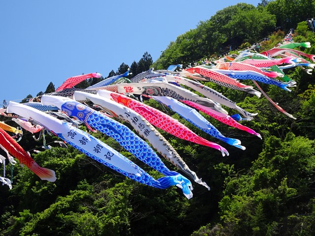 鯉のぼり（神流町）