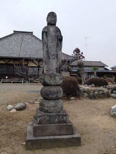 成願寺の地蔵菩薩石像