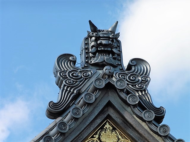 鬼瓦（寿楽寺）