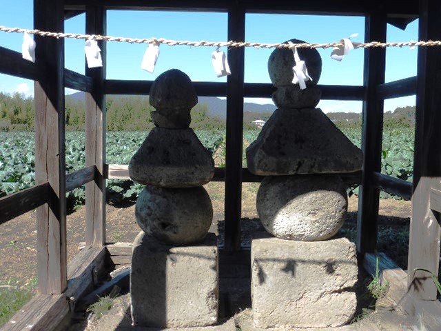 伝・見立権太郞清平の墓（渋川市赤城町）