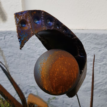 Federschmuck aus Stahl, www.wuensch-art.de