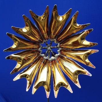gold glänzender Edelstahl, www.wuensch-art.de