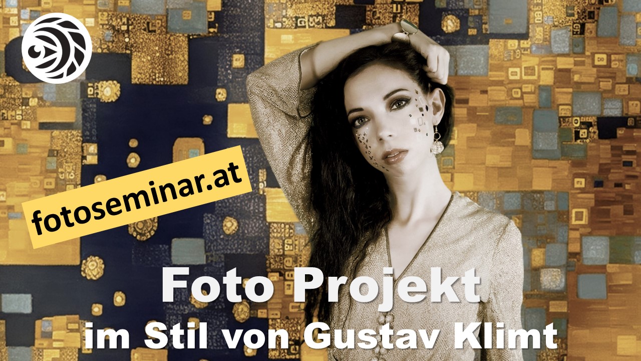 Porträt Shooting im Stil von Gustav Klimt