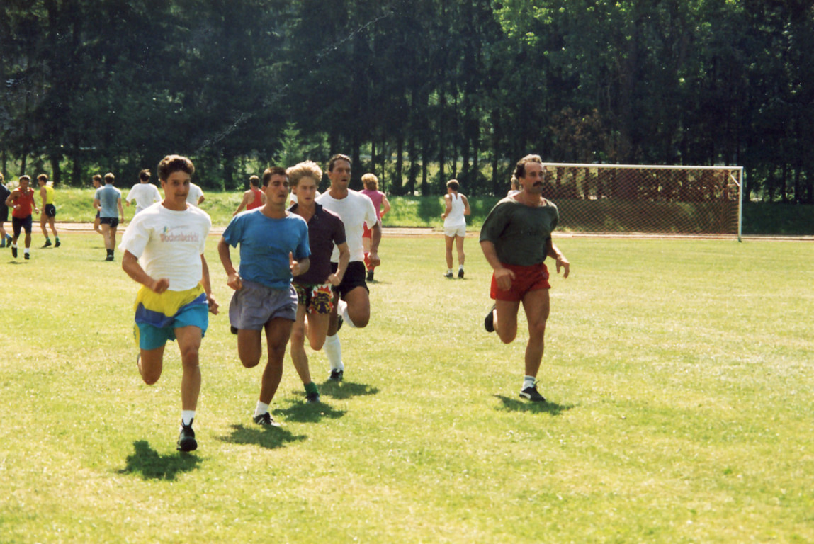 Trainingslager in Schwenningen mit dem FC Freiburg-St.Georgen 1992