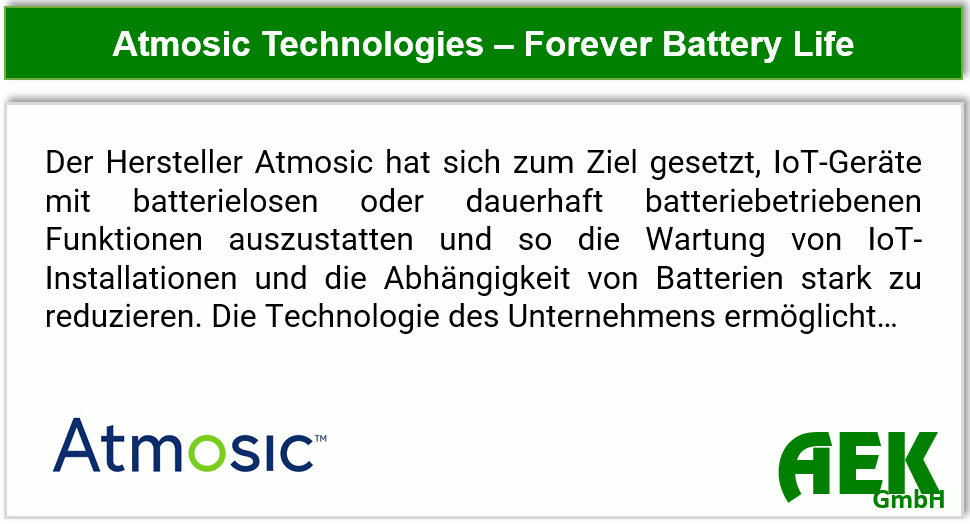 Atmosic - Forever Battery Life