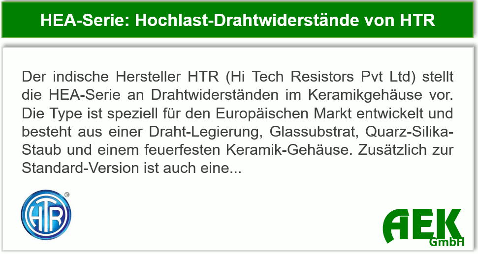 HTR - HEA-Serie