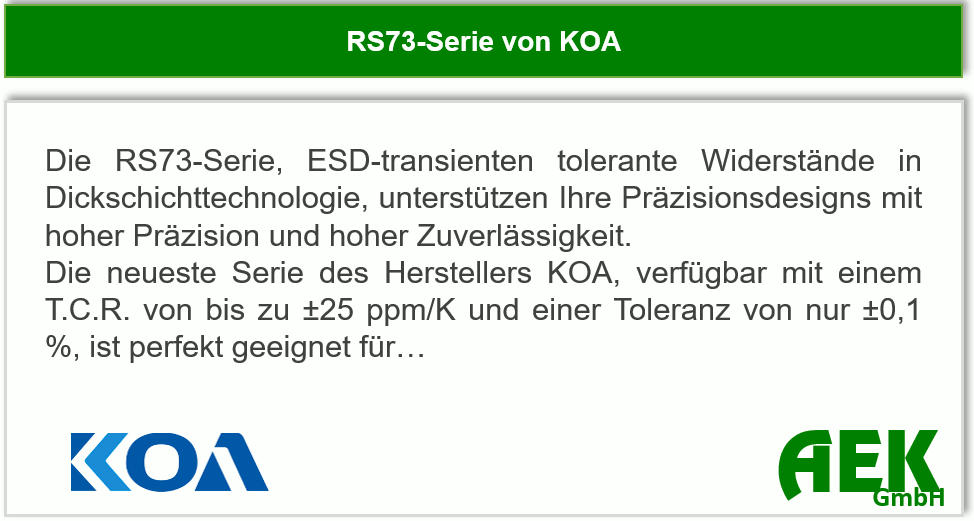 KOA - RS73-Serie