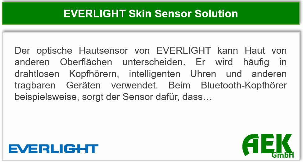 Everlight - Skin Sensor Solution