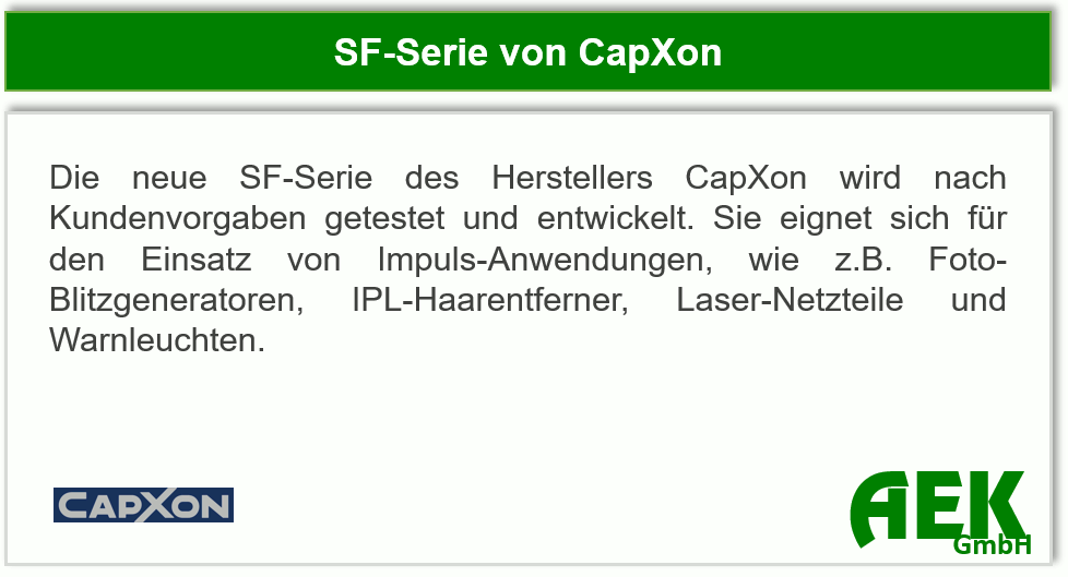 CapXon - SF-Serie