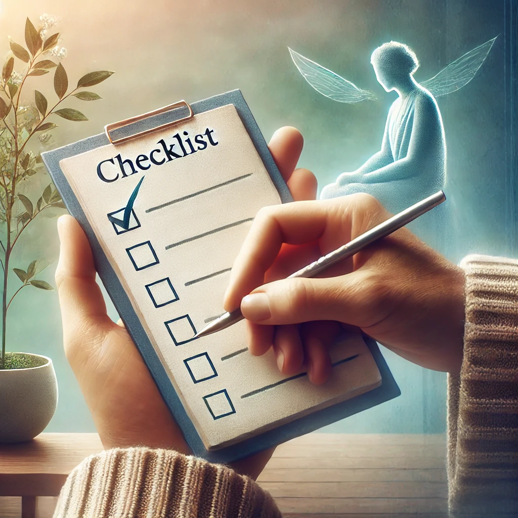 Was tun im Trauerfall? Eine Checkliste für Angehörige
