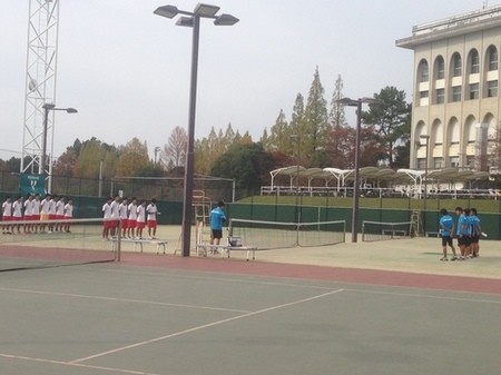 11月8日 対抗戦 四日市大学 中京大学体育会硬式庭球部 11月8日 対抗戦 四日市大学 中京大学体育会硬式庭球部