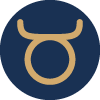 Symbol Sternzeichen Stier von Tomas Kalpa