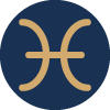 Symbol Sternzeichen Fische von Tomas Kalpa