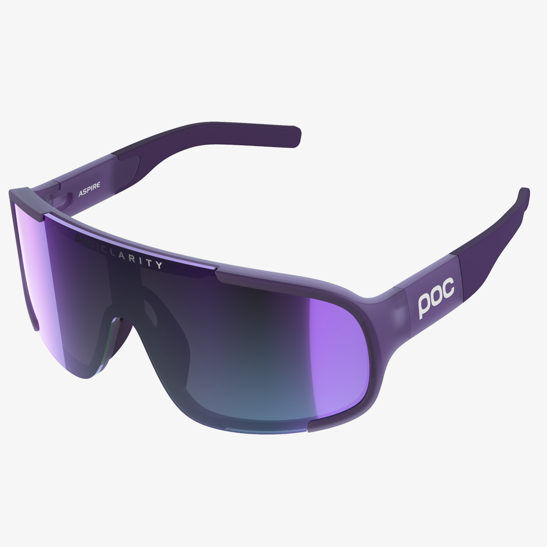 ウェア POC Aspire Sapphire Purple Translucent POC ASPIRE PERFORMANCE SUNGLASS - TRANSLUCENT URANIUM B