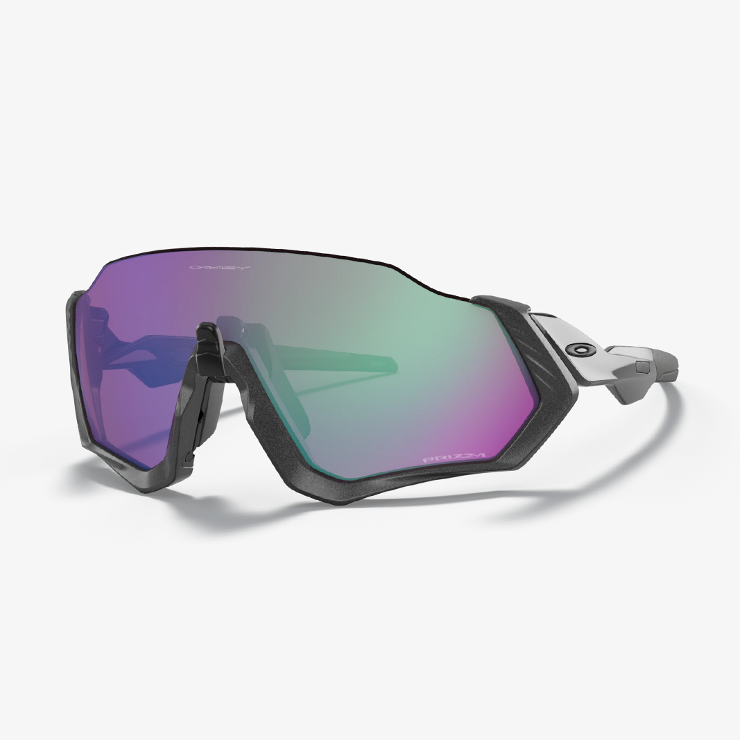 OAKLEY Flight Jacket | Steel - Prizm Road Jade - die-Sportbrillen.com