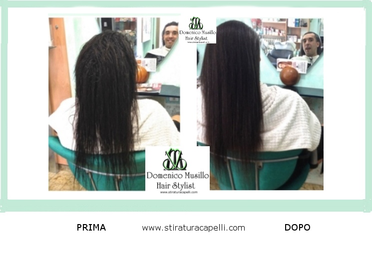 Stiratura capelli bio