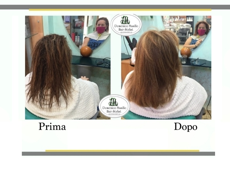 Stiratura capelli bio