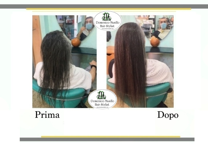 Stiratura capelli bio