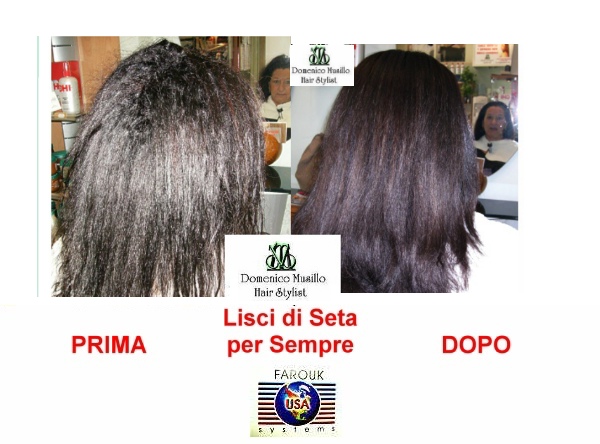 Stiratura capelli bio
