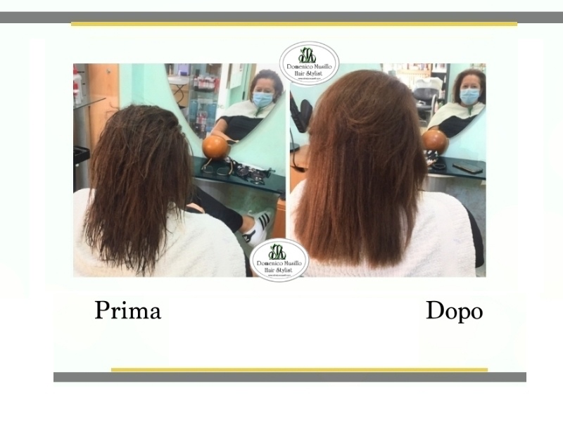 Stiratura capelli bio