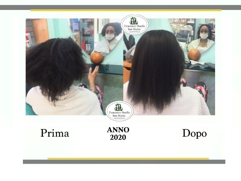 capelli ricci e ondulati
