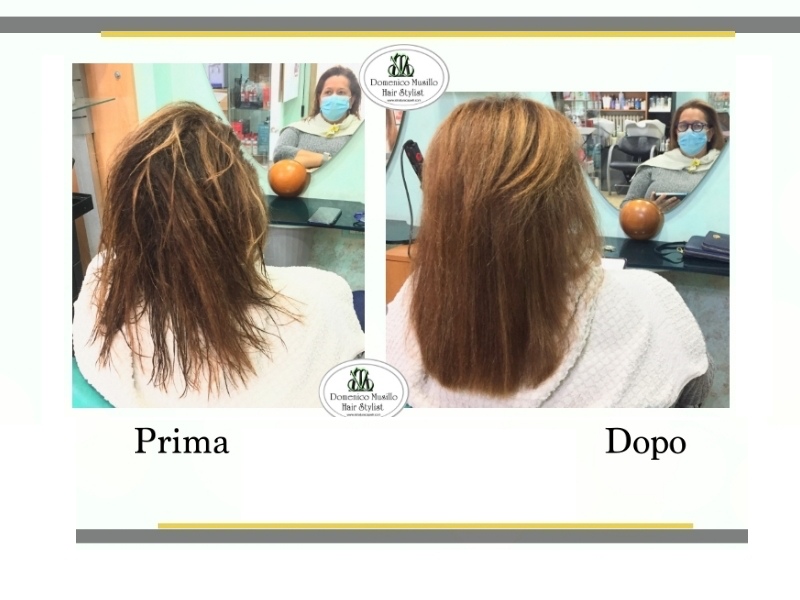 Stiratura capelli bio
