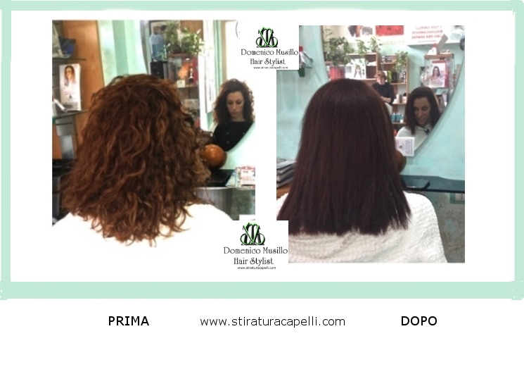 Stiratura capelli bio