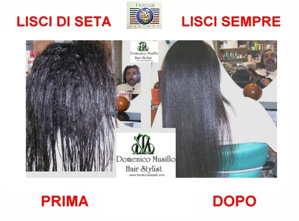 Stiratura capelli bio