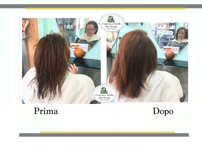 Stiratura capelli bio