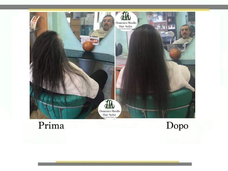 Stiratura capelli bio