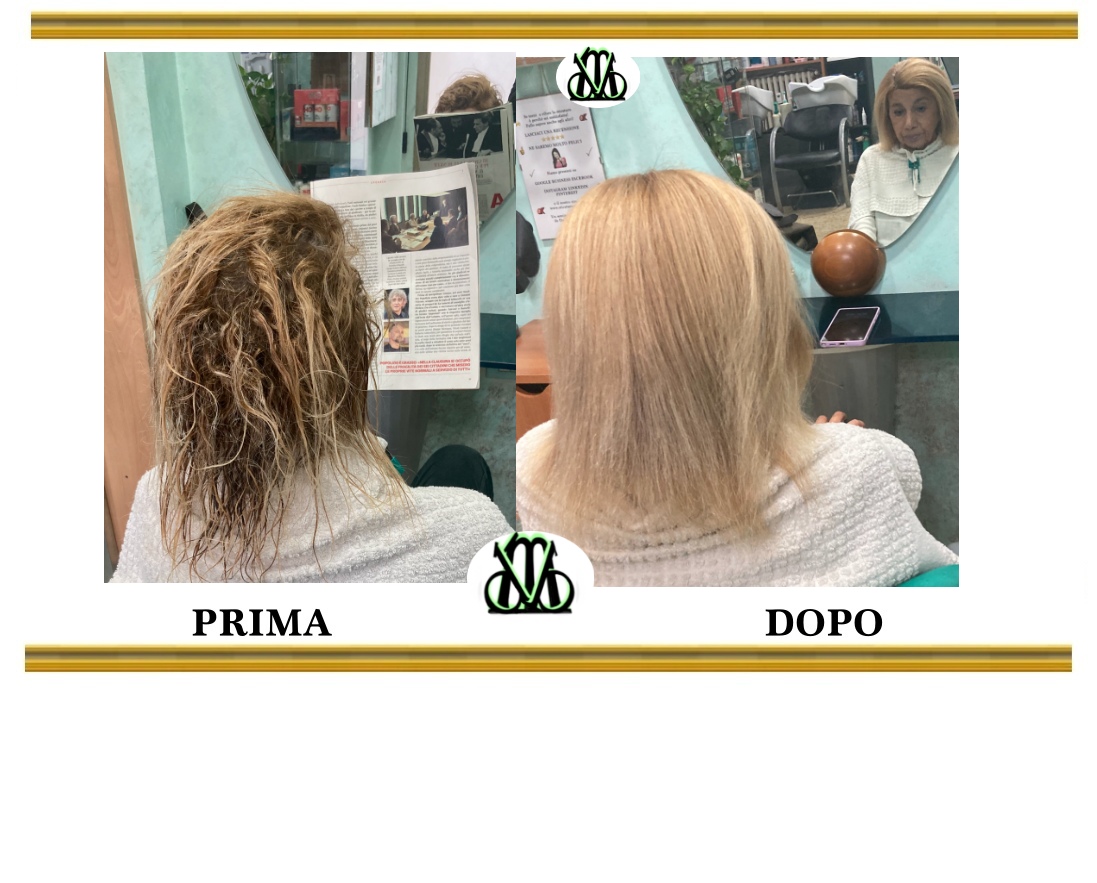 Stiratura capelli bio