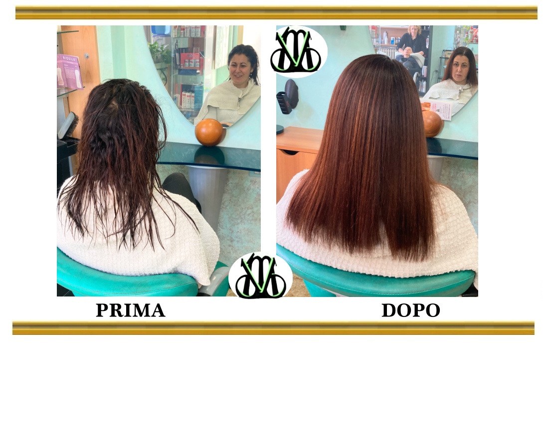 Stiratura capelli bio