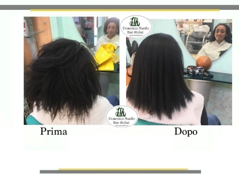 Stiratura capelli bio