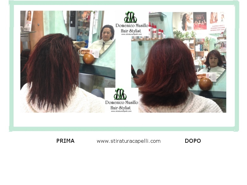 Stiratura capelli bio