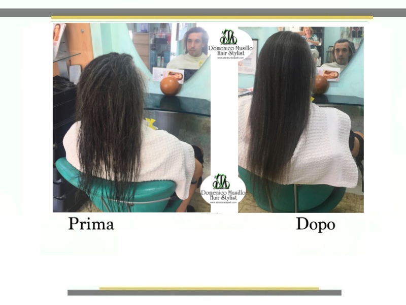 Stiratura capelli bio