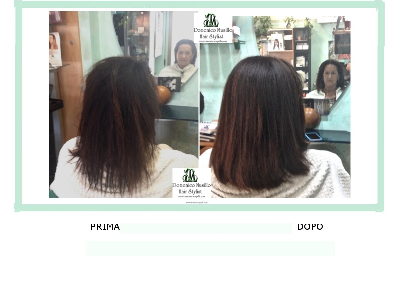 Stiratura capelli bio