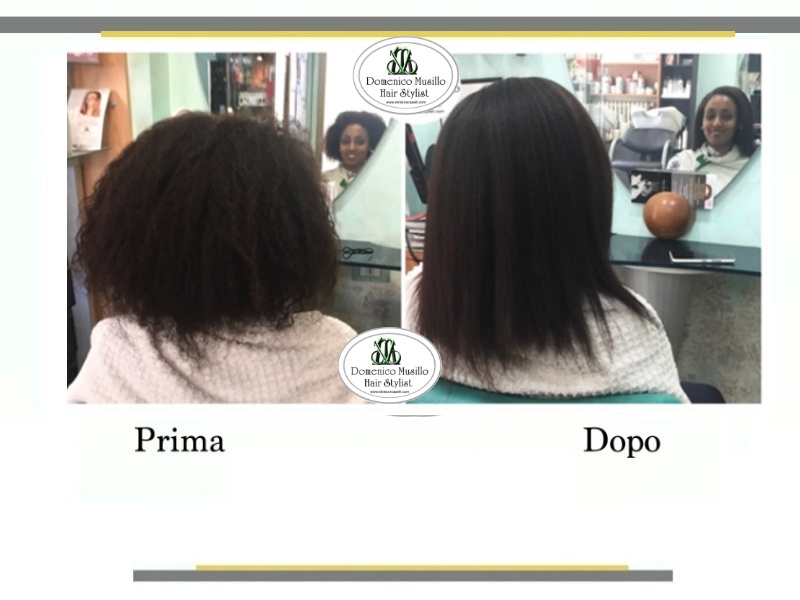 Stiratura capelli bio