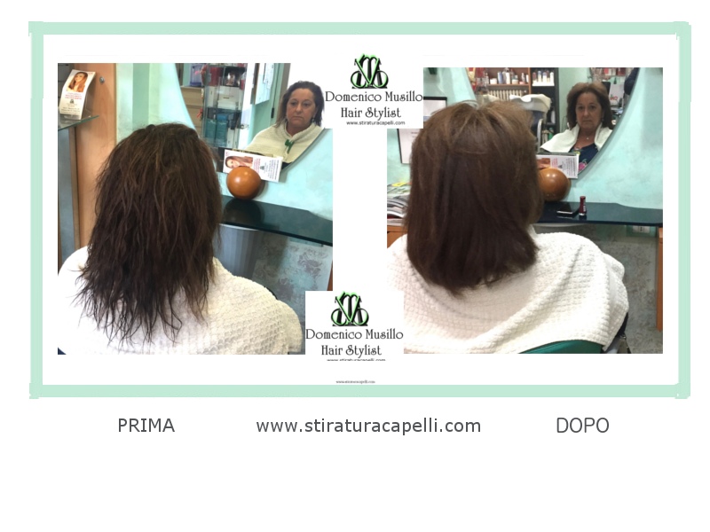 Stiratura capelli bio