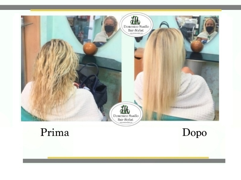 Stiratura capelli bio